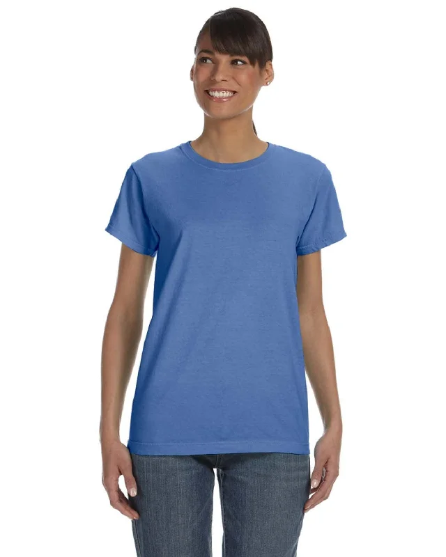 Bargain Alert Comfort Colors Ladies Garment-Dyed T-Shirt | Flo Blue