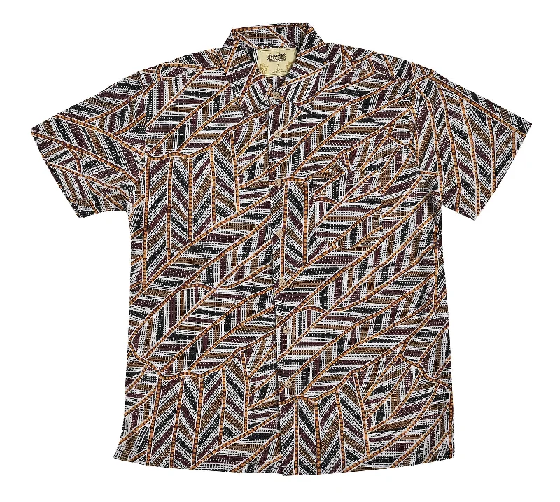 While Supplies Last Bamboo Dreaming Shirt - Yirrkala Dreaming