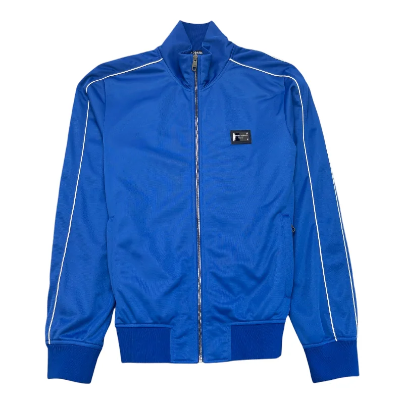 Low Price Men's Plaque Logo Track Jacket Blue Size IT 48 / UK M