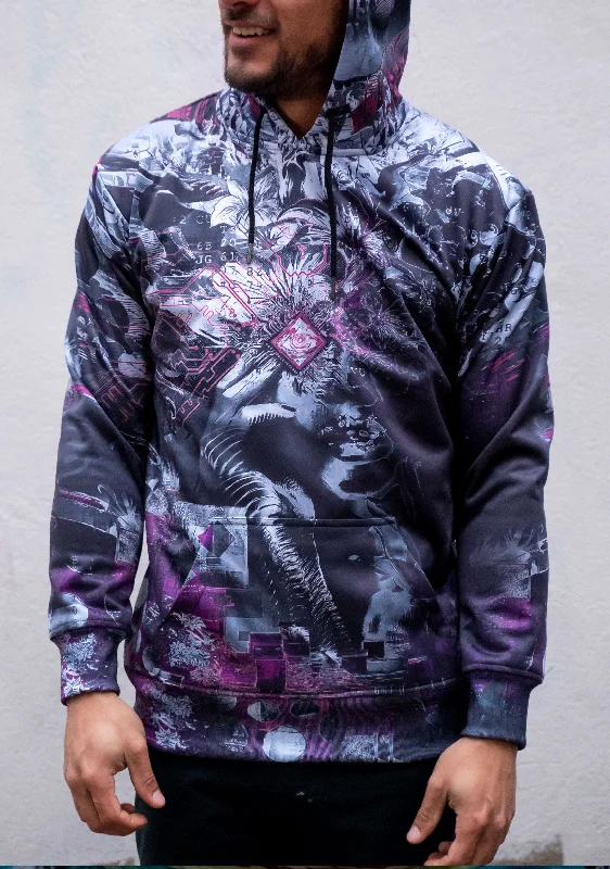 Weekend Offers That Delight Neuromance Pullover Hoodie by Justin Totemical