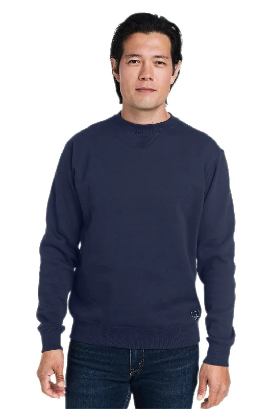 Value Deals Nautica Mens Anchor Crewneck Sweatshirt - Navy Blue