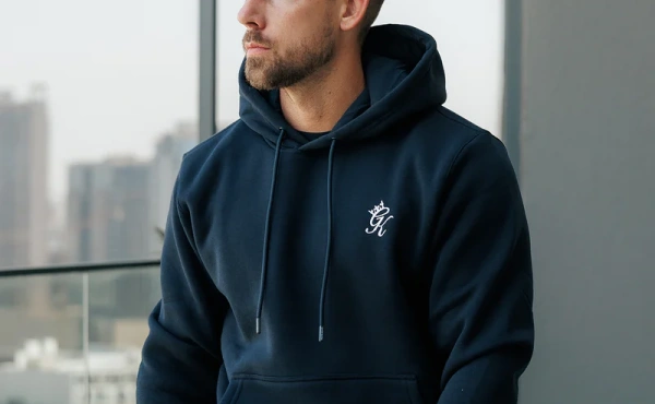 Essential Comfort: Men's Classic Hoodie