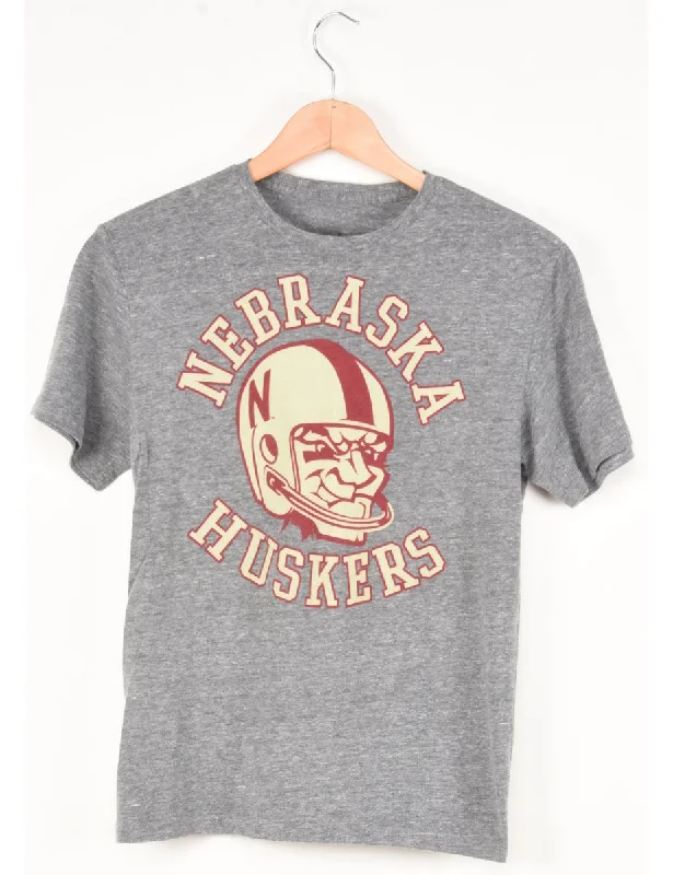 Weekend Bargains Galore Adidas Nebraska Huskers Printed T-shirt - S