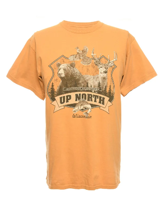 Clearance Sale American Wilderness Animal T-shirt - L