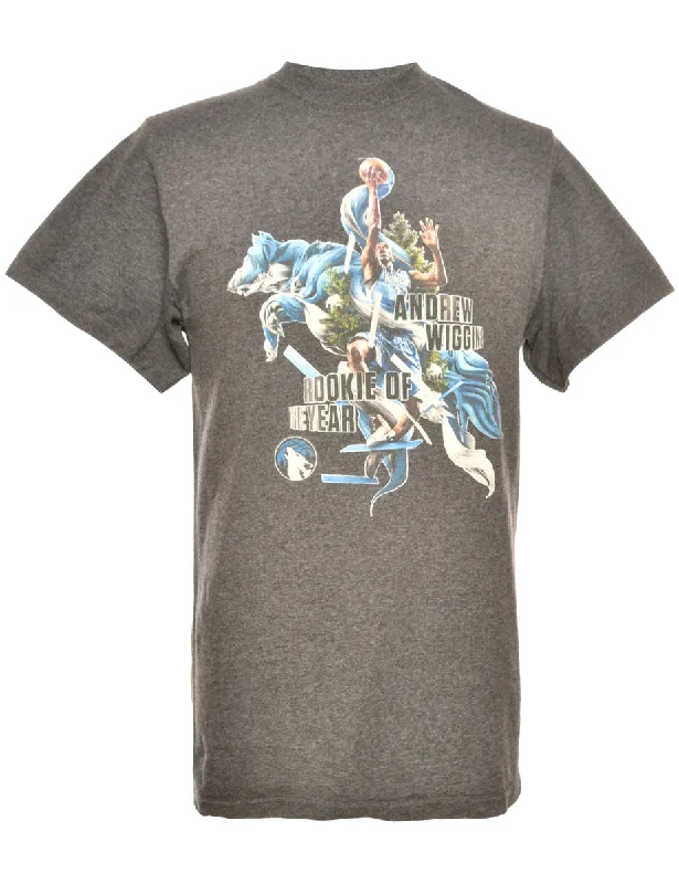 Savings Soar This Weekend Andrew Wiggins Sports T-shirt - L