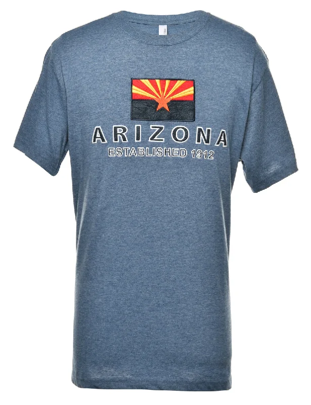 Super Discount Arizona Printed T-shirt - L