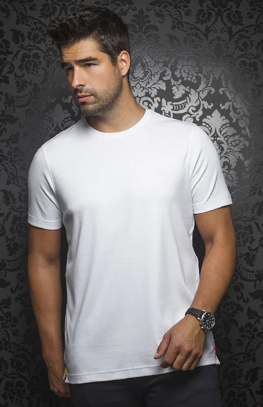 Best Seller Au Noir Stretch Short-Sleeve Shirt | T-shirt Crew Neck - Michael White