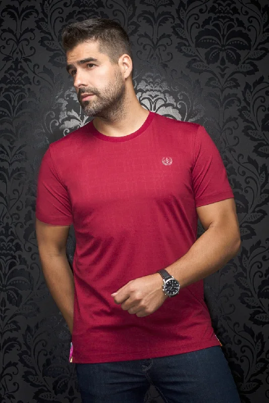 Epic Value Au Noir Stretch Short-Sleeve Shirt | T-shirt Crew Neck - Varenna Cabernet Epic Value Au Noir Stretch Short-Sleeve Shirt | T-shirt Crew Neck - Varenna Cabernet