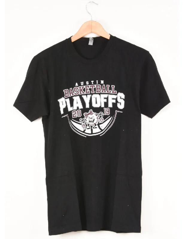 Weekend Offers That Thrill Austin Basketball Playoffs Printed T-shirt - L