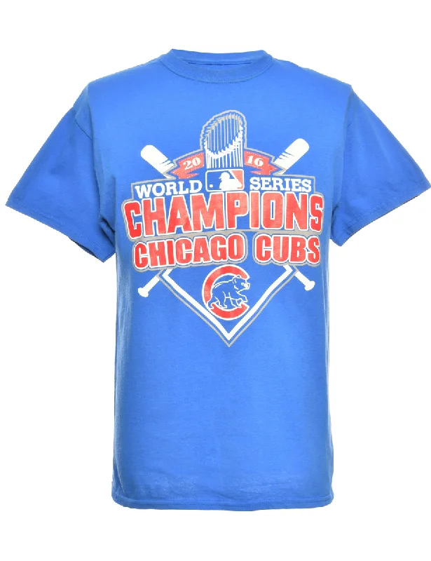 Weekend Savings Spectacular Baseball Blue Sports T-shirt - M