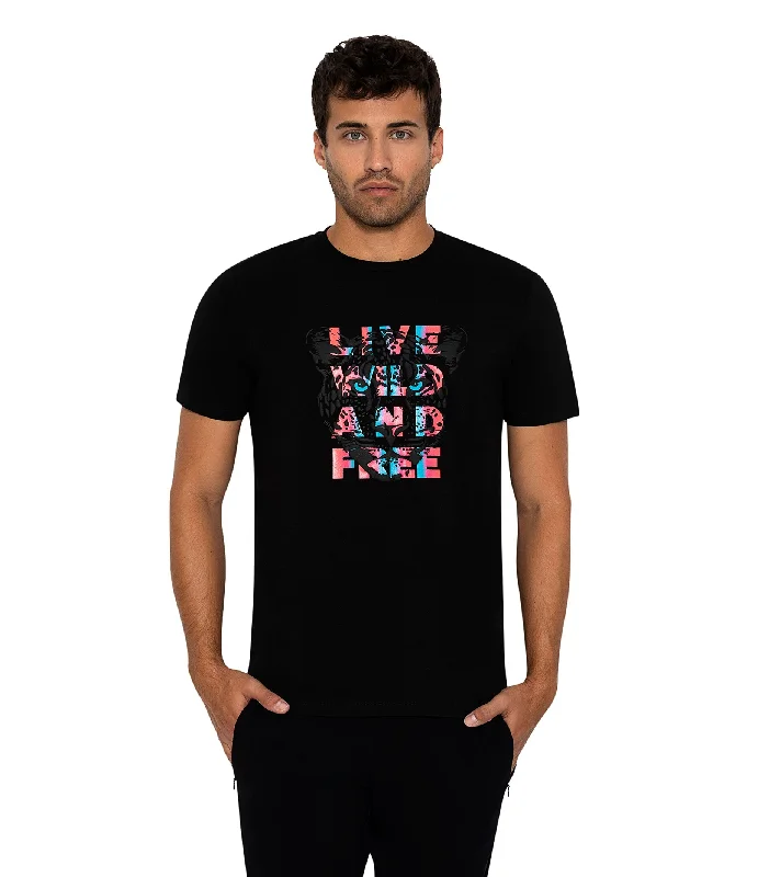 Weekend Bargains to Celebrate Bertigo Stretch Short-Sleeve Tshirts | WILD BLACK T-SHIRT Weekend Bargains to Celebrate Bertigo Stretch Short-Sleeve Tshirts | WILD BLACK T-SHIRT