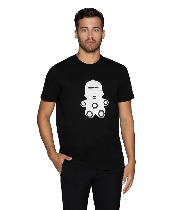 Unwind with Weekend Discounts Bertigo Stretch Short-Sleeve Tshirts | PARKER-18T HEX TEDDY BLACK T-SHIRT Unwind with Weekend Discounts Bertigo Stretch Short-Sleeve Tshirts | PARKER-18T HEX TEDDY BLACK T-SHIRT