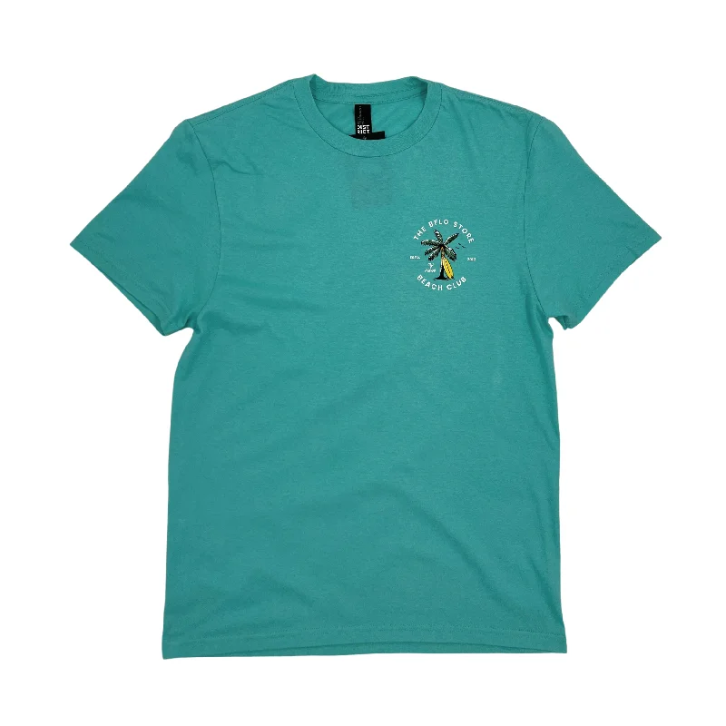 BFLO Beach Club Aqua Short Sleeve Shirt