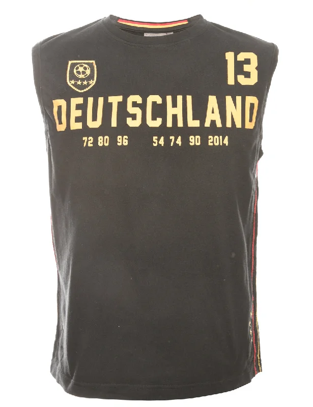 Price Slash Black Deutschland Printed T-shirt - M