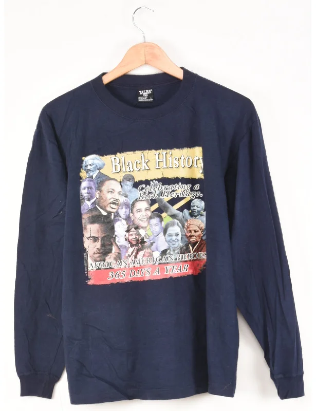 Midnight Madness Black History Printed T-shirt - M