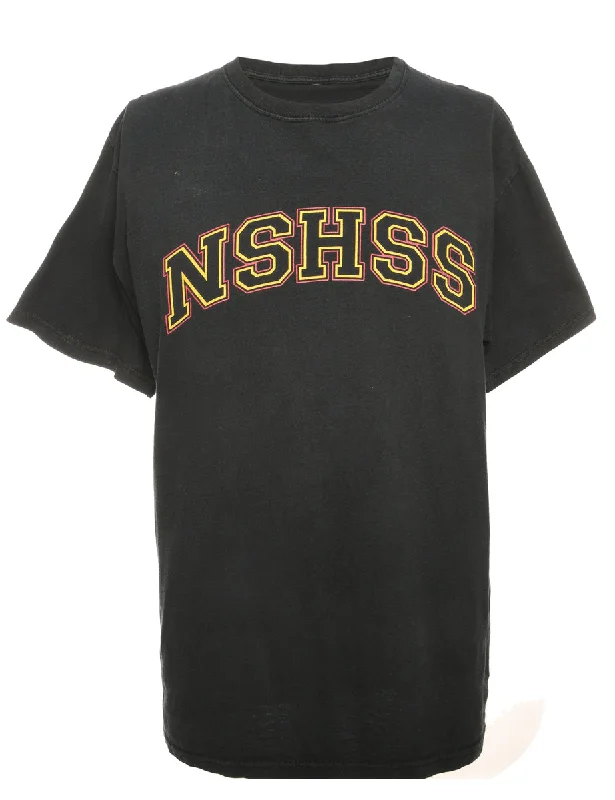 Sale Event Black Nshss Printed T-shirt - M