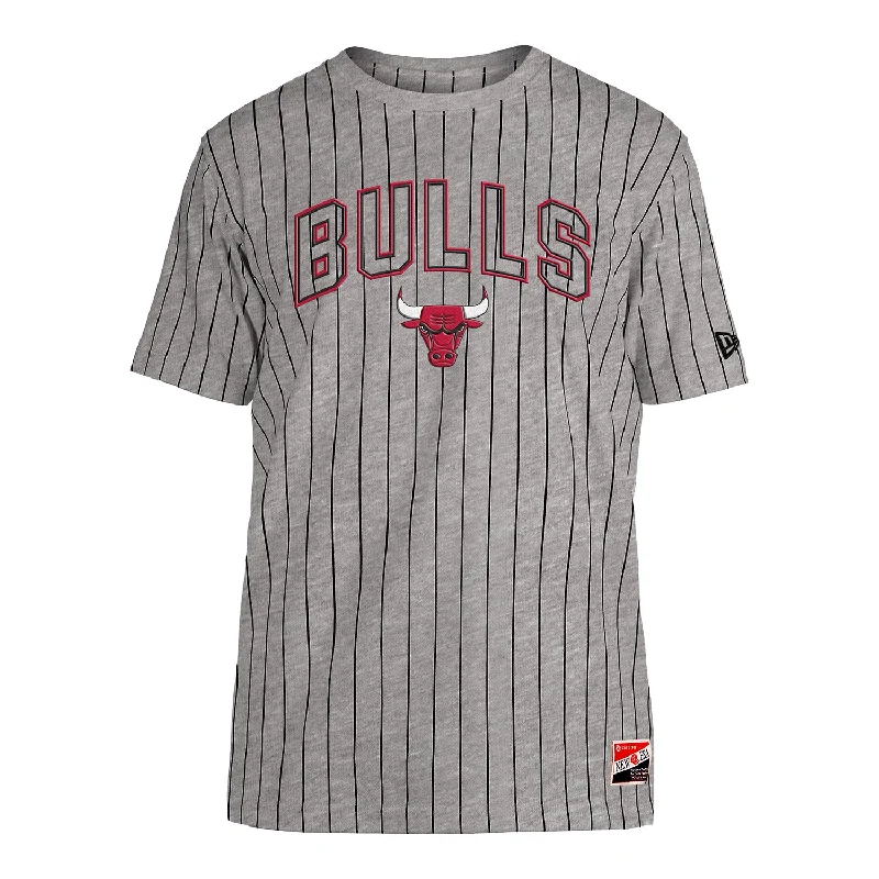 Chicago Bulls New Era Pinstripe T-Shirt