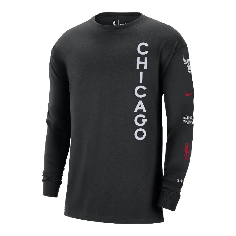 2023-24 CHICAGO BULLS CITY EDITION MAX 90 LONG SLEEVE T-SHIRT