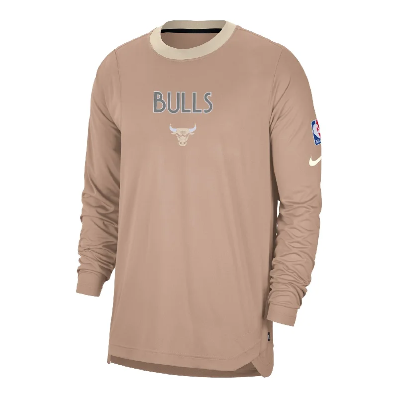 2024-25 Chicago Bulls City Edition Nike Long Sleeve Pregame T-Shirt