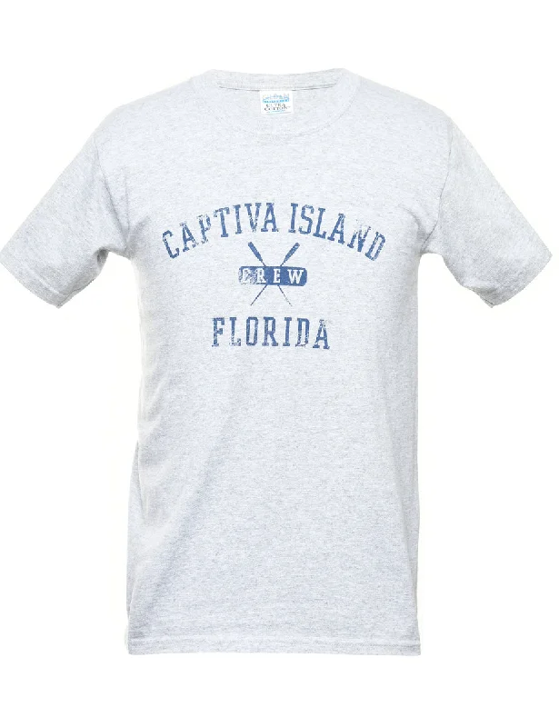 Exclusive Offer Captiva Island Printed T-shirt - S
