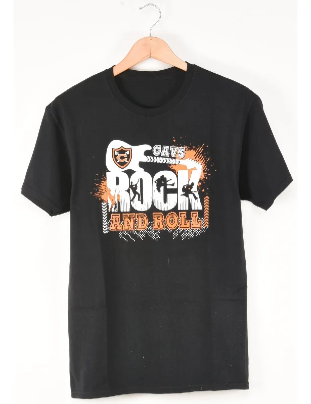 Weekend Deals That Impress Cavs Rock And Roll Band T-shirt - M