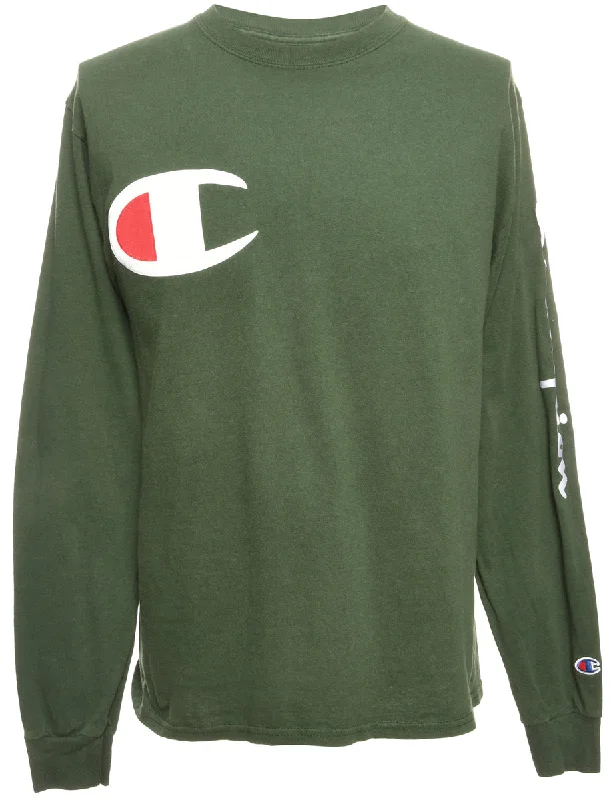 Weekend Discounts to Indulge In Champion Printed T-shirt - M