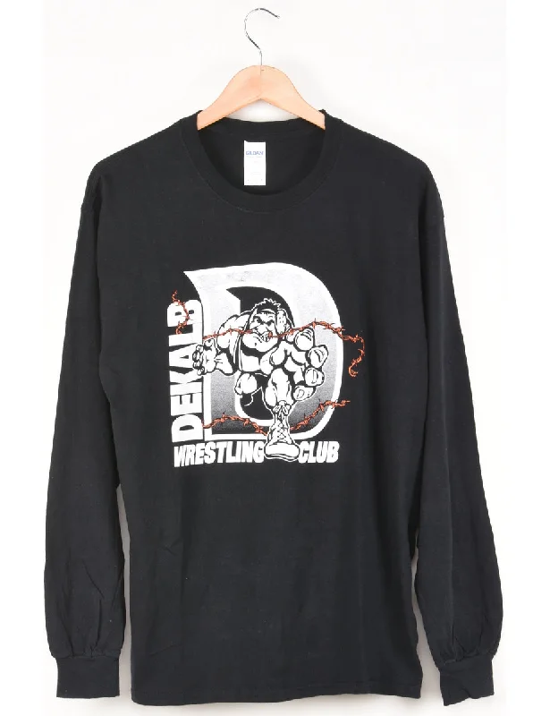 Buy Today Dekalb Wrestling Club Printed T-shirt - L