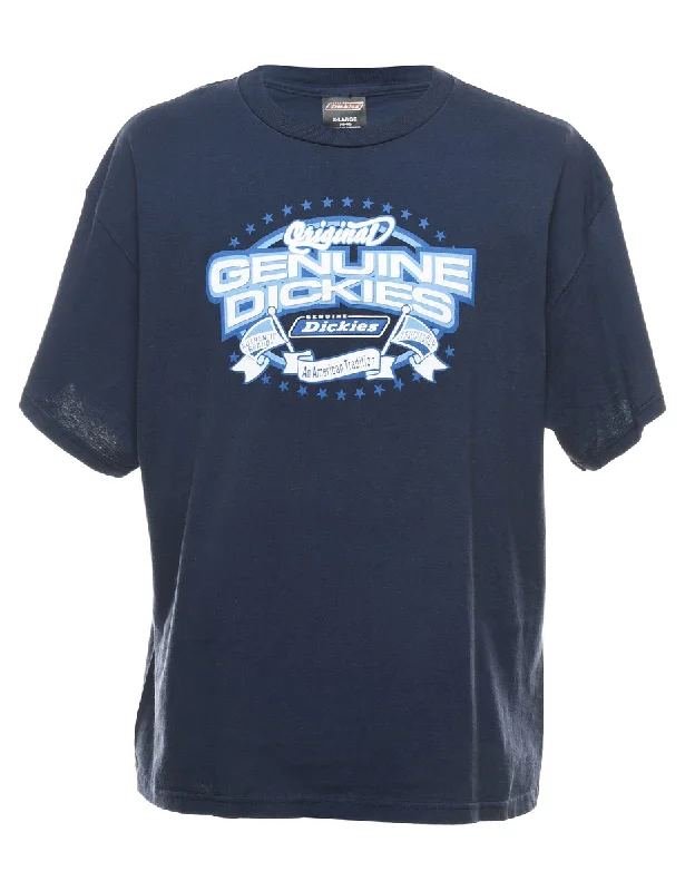 Weekend-Only Price Drops Dickies Navy Printed T-shirt - XL