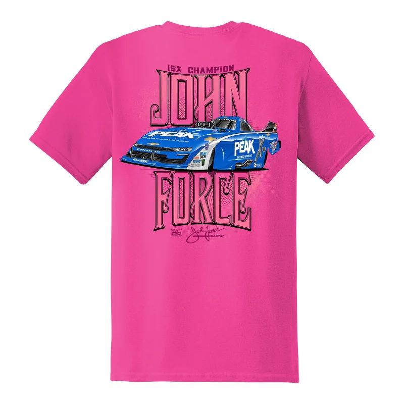 John Force Tonal Pink T-Shirt