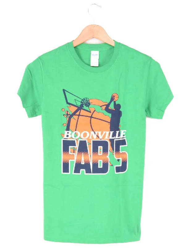 Weekend Discounts to Snag Gildan Boonville Printed T-shirt - S
