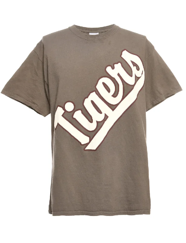 Steals and Deals Gildan Troup Tigers Sports T-shirt - M