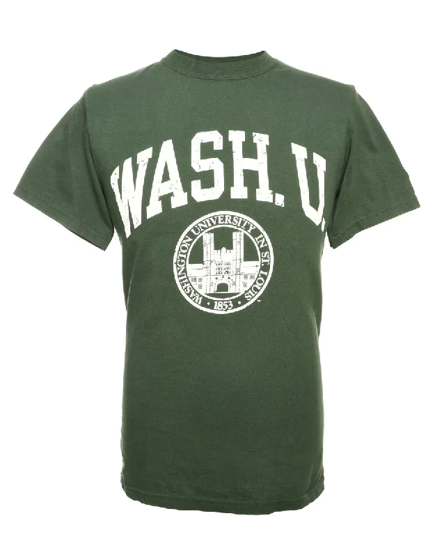 Weekend Deals That Wow Green Champion Printed T-shirt - S