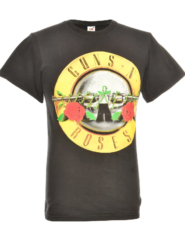 Weekend Savings Spectacular Guns N' Roses Black Fruit Of The Loom Band T-shirt - L
