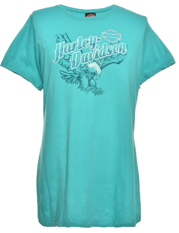 Your Weekend, Your Savings Harley Davidson Printed T-shirt - M