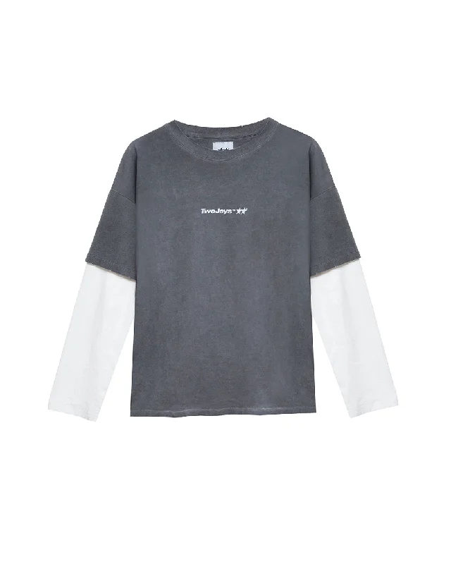 Icon Washed Antracita Long Sleeve