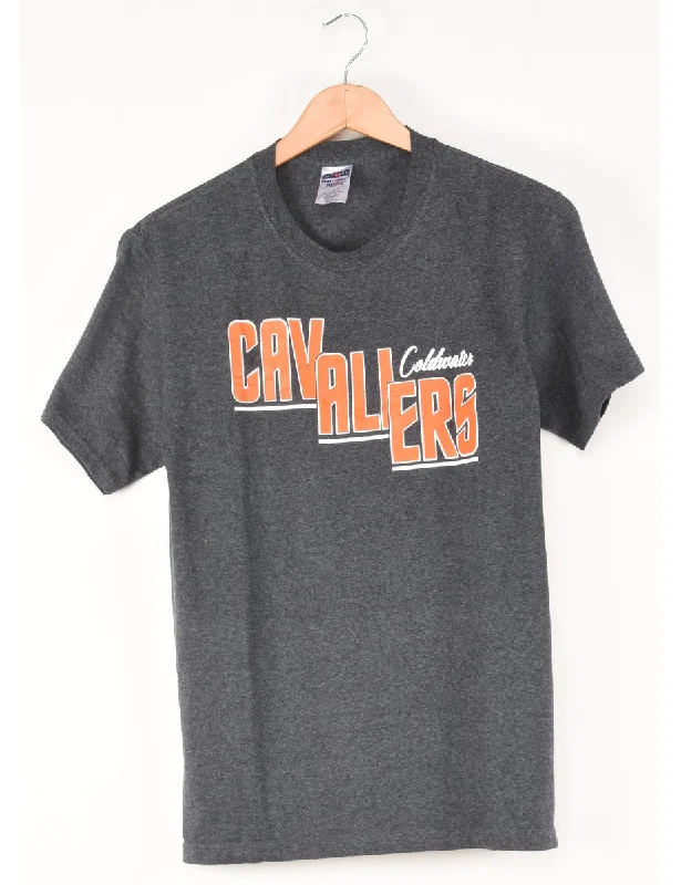 Weekend Deals to Brighten Your Day Jerzees Cavaliers Printed T-shirt - M