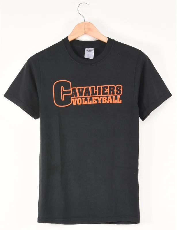 Weekend Deals to Make You Happy Jerzees Cavaliers Volleyball Printed T-shirt - S