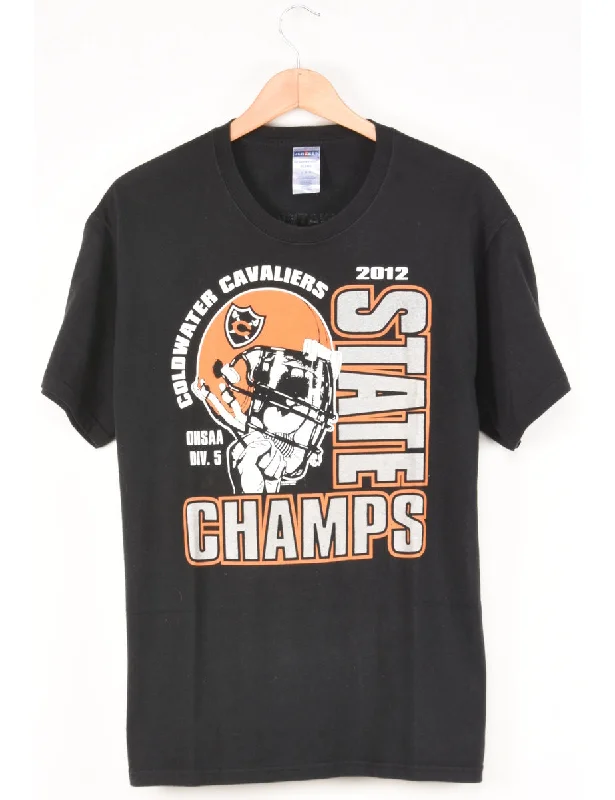 Weekend Savings Spectacle Jerzees State Champs Printed T-shirt - L