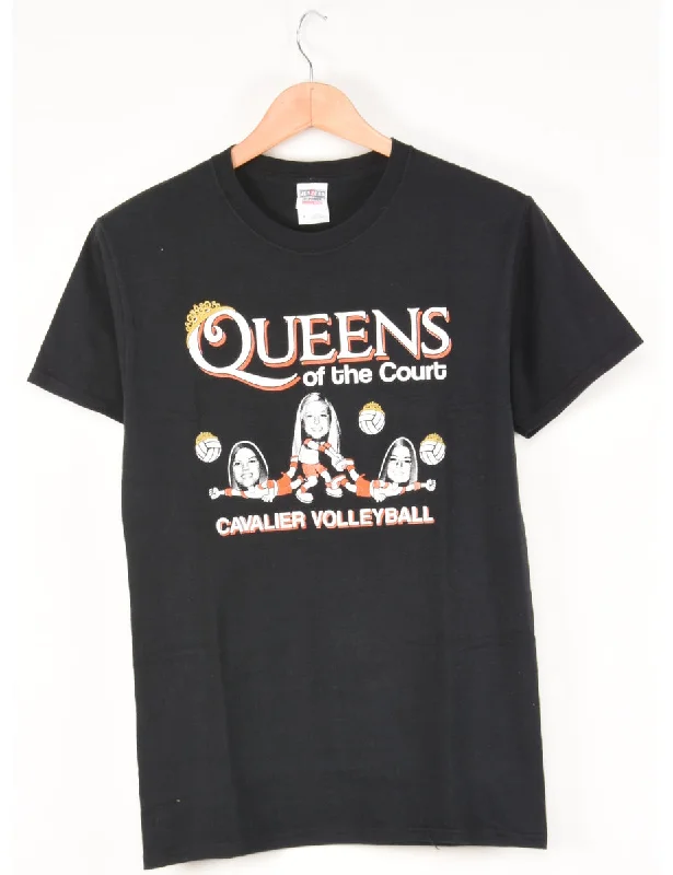 Weekend Specials to Grab Jerzees Volleyball Printed T-shirt - S