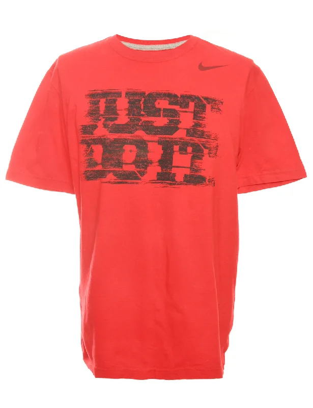 Exclusive Deal Just Do It Nike Printed T-shirt - M