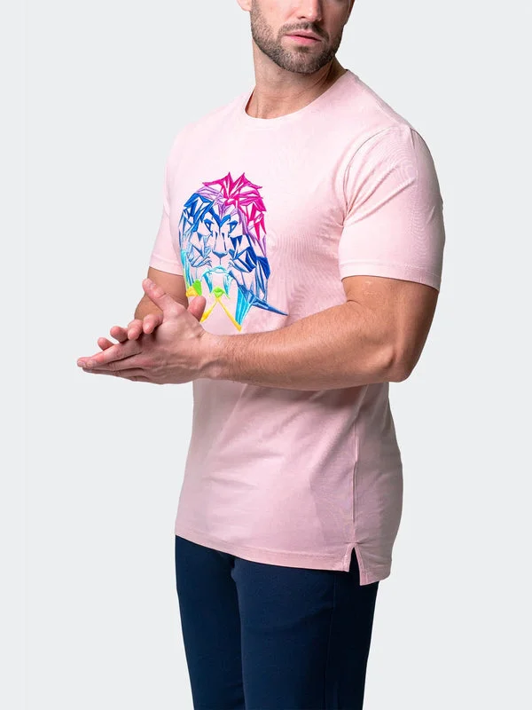 Weekend Price Cuts Galore Maceoo Stretch Short-Sleeve Athletic Wear | Tee Neon Pink Weekend Price Cuts Galore Maceoo Stretch Short-Sleeve Athletic Wear | Tee Neon Pink