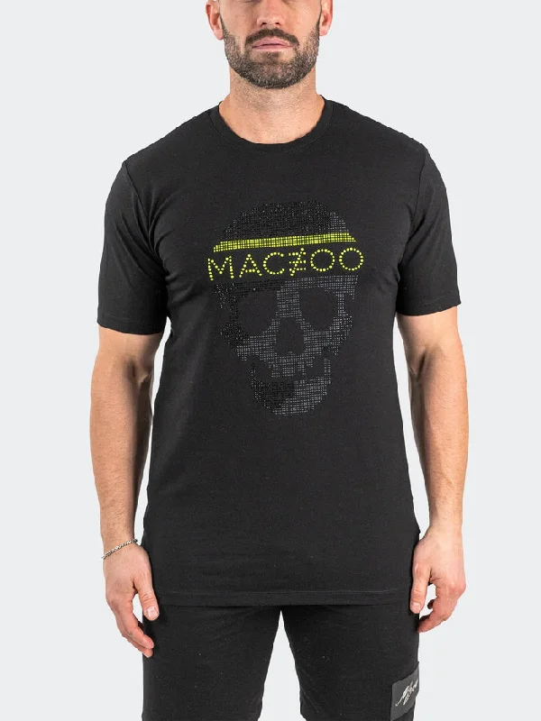 Weekend Deals That Amaze Maceoo Stretch Tshirts | Tee SkullPixel Black