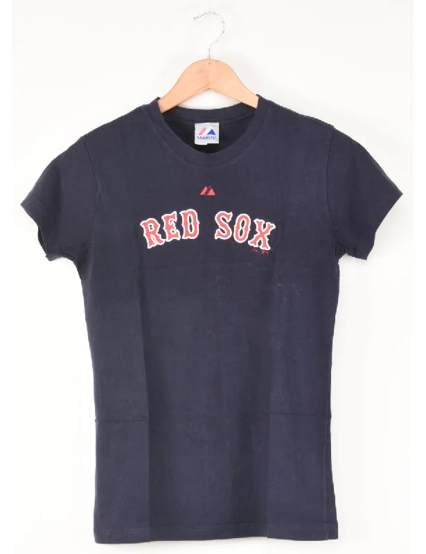 Weekend Specials to Cherish Majestic Red Sox Printed T-shirt - S