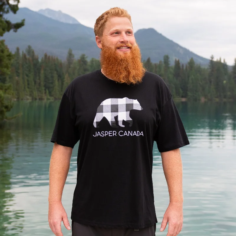 Markdown Sale Classic Black Bear T-Shirt with Jasper