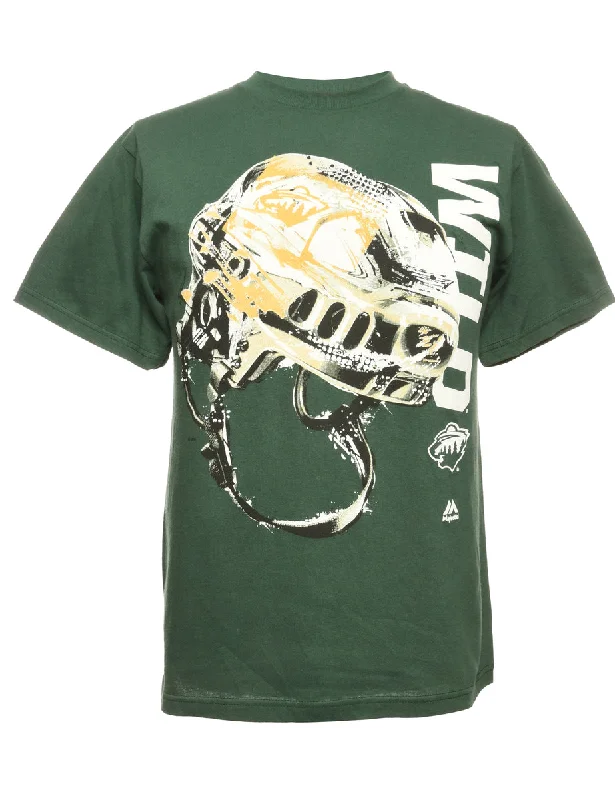 Weekend Offers That Dazzle Minnesota Wild Sports T-shirt - M