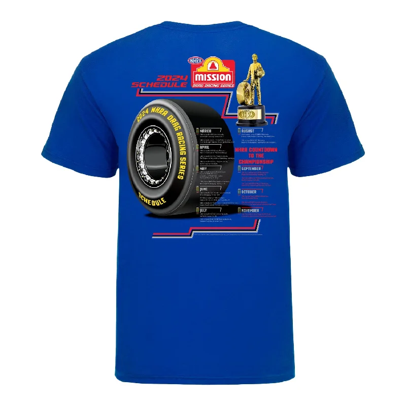 2024 NHRA Mission Schedule T-Shirt