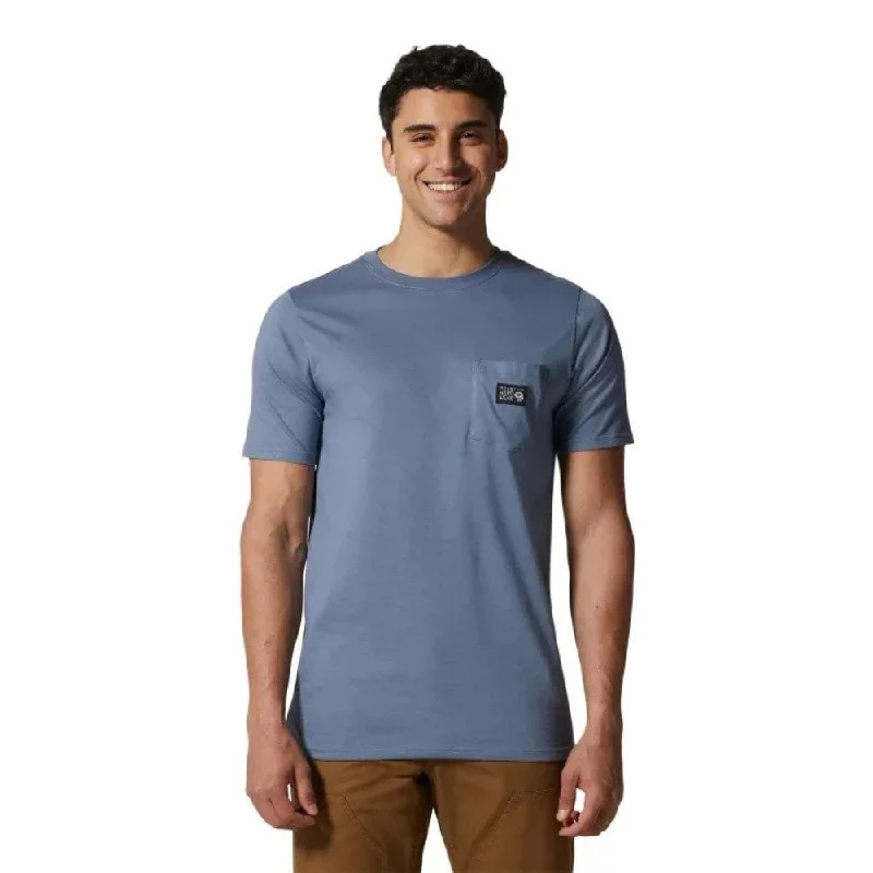 Mountain Hardwear Men's MHW Logo Label Short Sleeve Pocket T-shirt