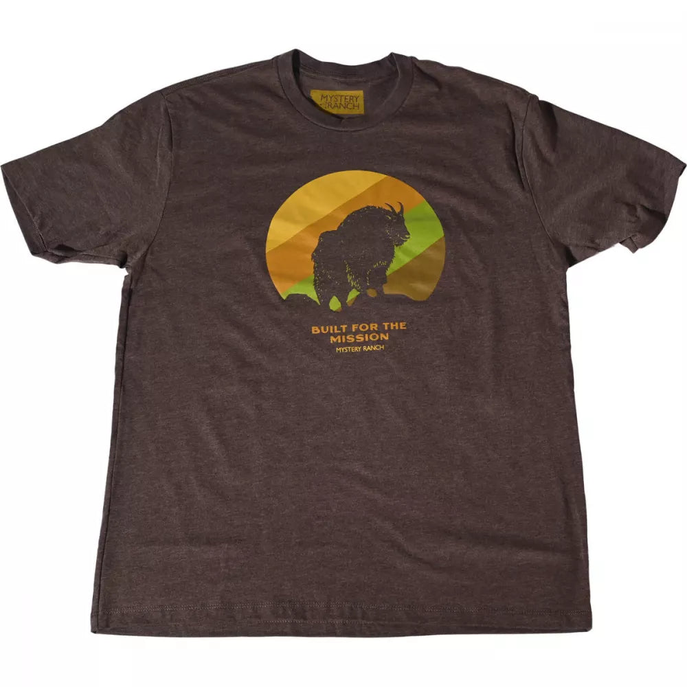 Mystery Ranch Men's Goat Gradient T-shirt - Brown Heather