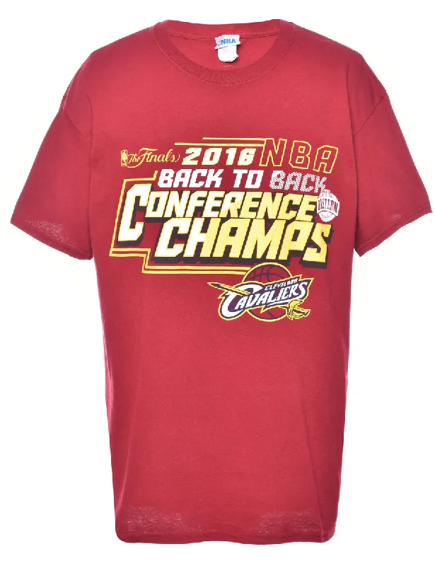 Weekend Deals to Brighten Your Day NBA Cleveland Cavaliers Sports T-shirt - L