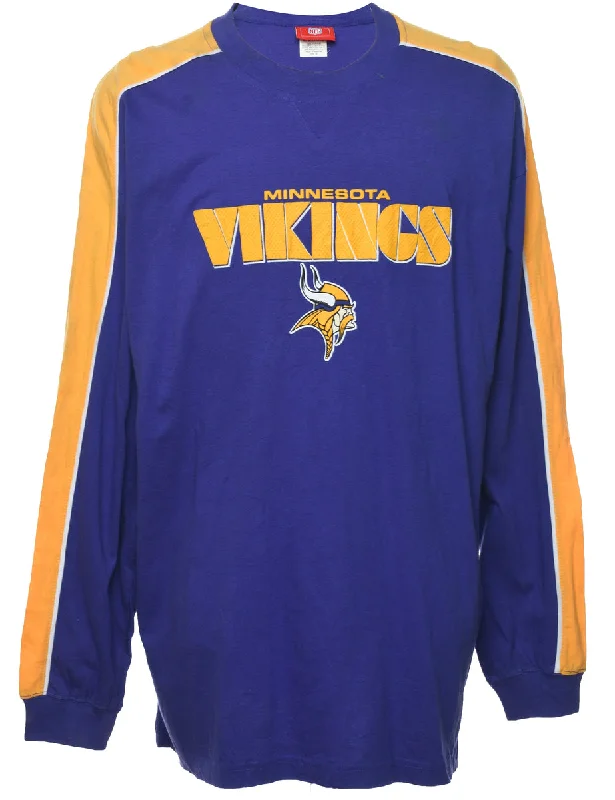 Weekend Offers That Sizzle NFL Minnesota Vikings Sports T-shirt - XL